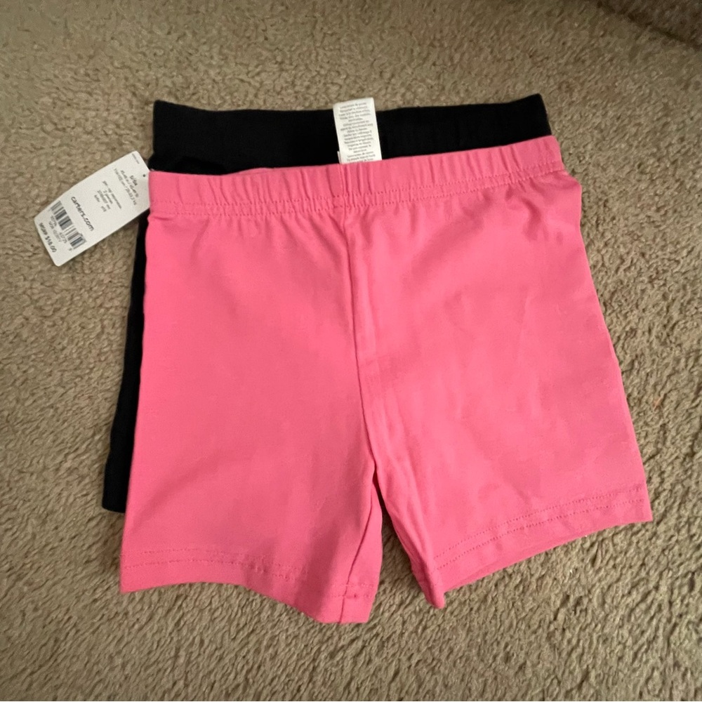 Carter's Pink and Black Kids Shorts